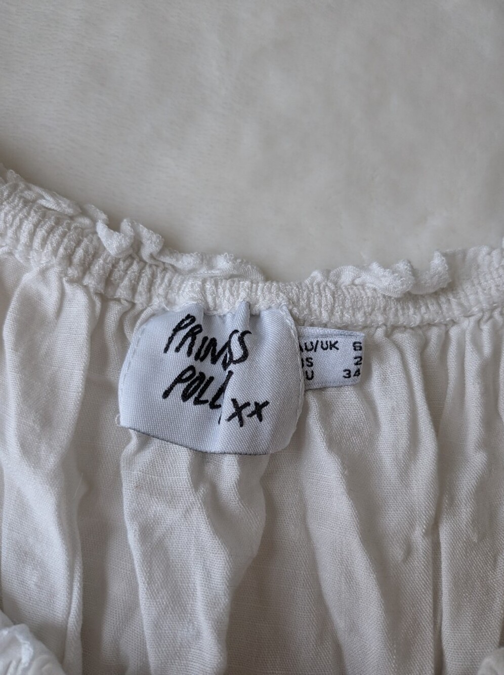 Princess Polly The Love Galore Romper White - Picture 4 of 4